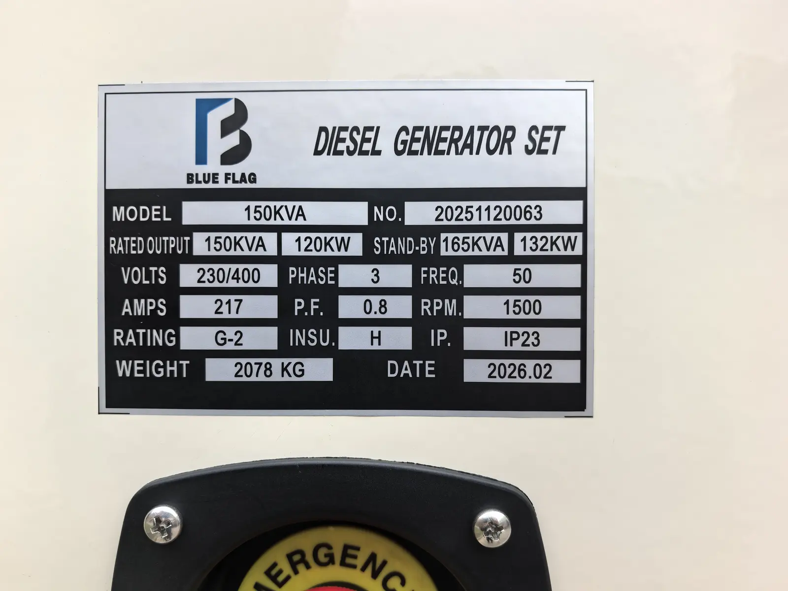 Perkins SP-150 Super Silent Generator - 2