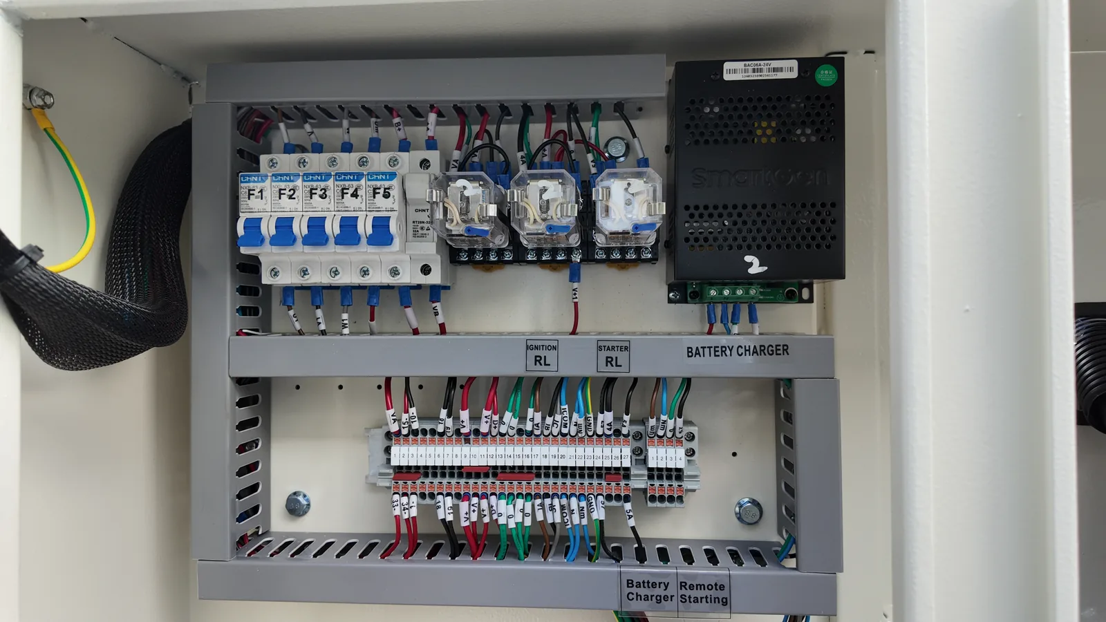 مولدة Perkins 350 kVA مفتوحة - 10