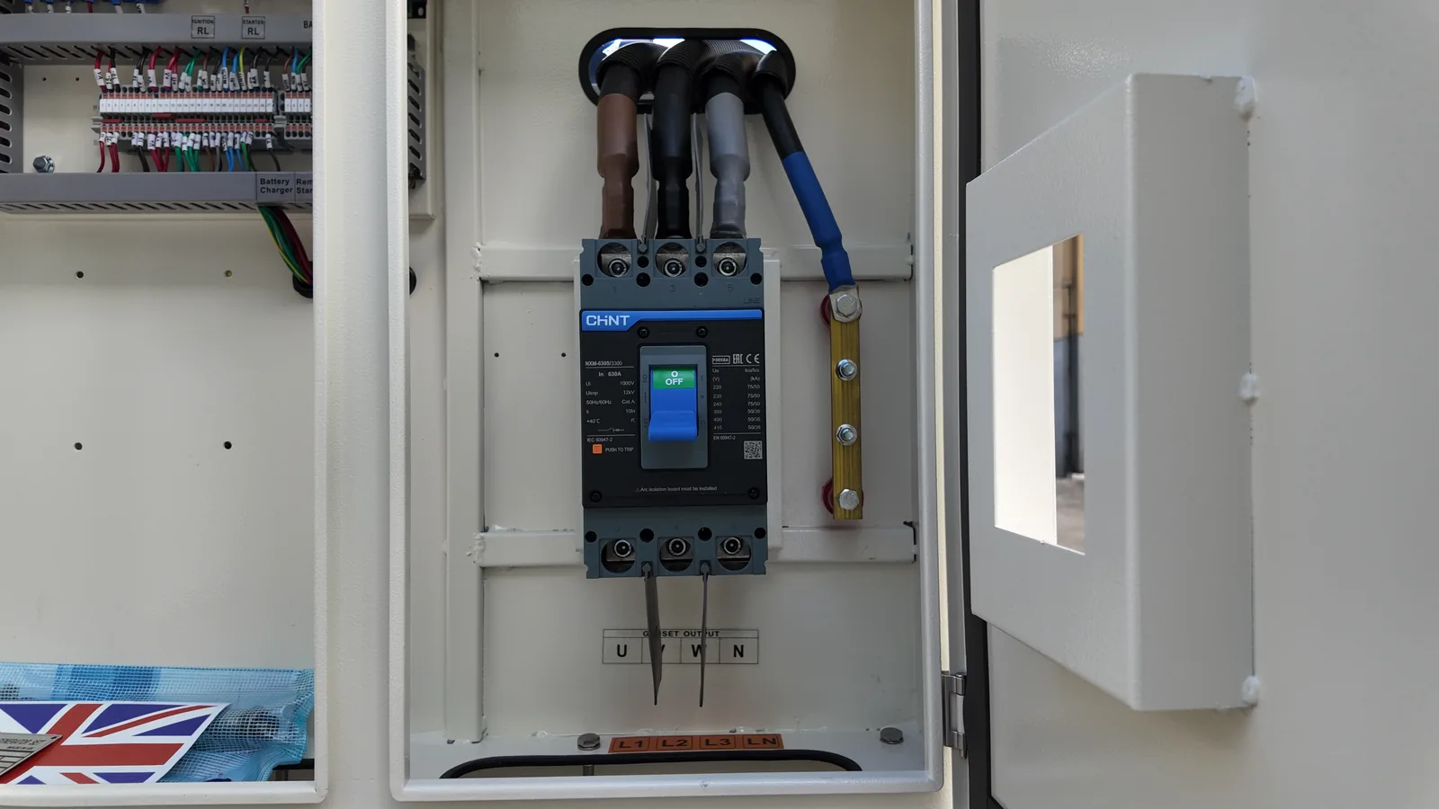 مولدة Perkins 350 kVA مفتوحة - 11